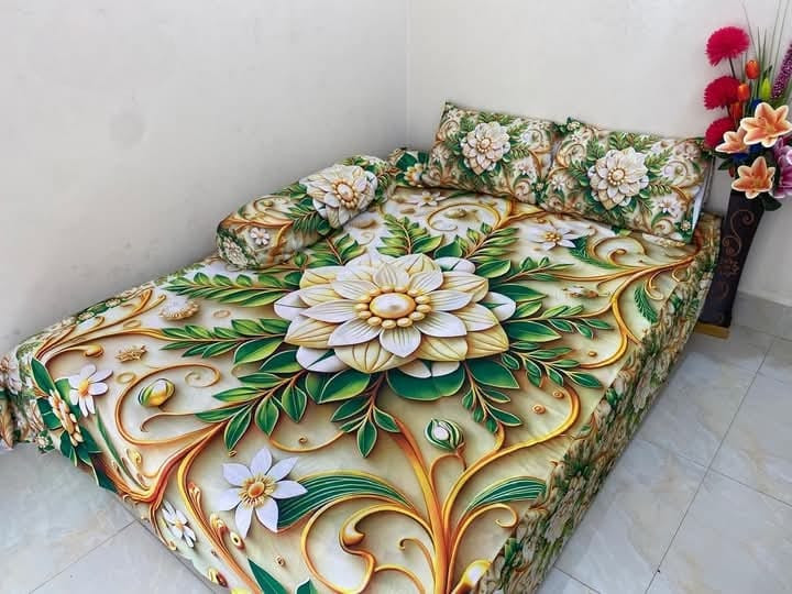 জাদুকরী ডিজাইনের 3D বেডশিট