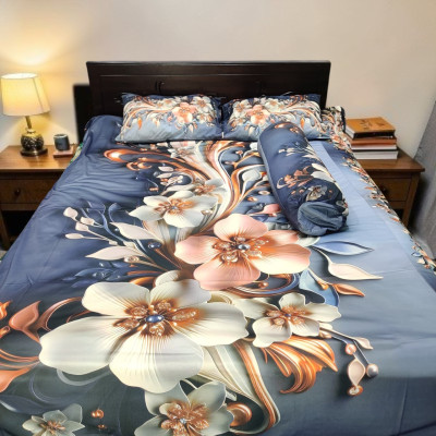 জাদুকরী ডিজাইনের 3D বেডশিট